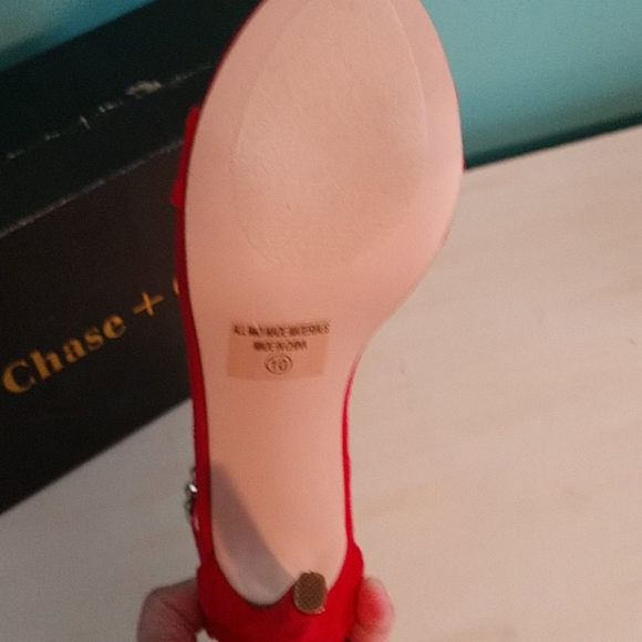 CHASE + CHLOE heels size 10 - Picture 3 of 5